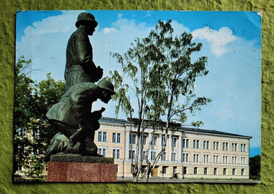 Postikortti: Haminan Reserviupseerikoulu