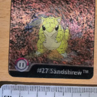 Pokemon Flipz Sandshrew/Sandslash - pikkukuva 1