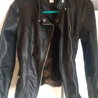 Nahkatakki H&M koko 32 nahkarotsi. - pikkukuva 5