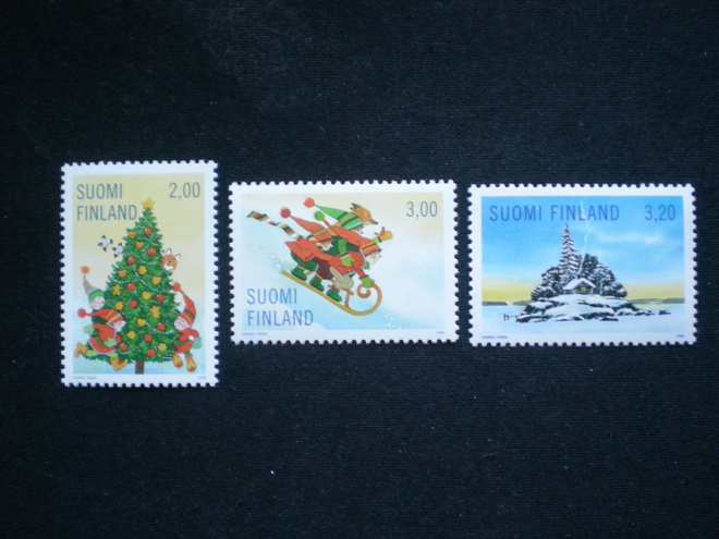 Postituoreet merkit Joulu 1998 - LaPe 1452-1454 **