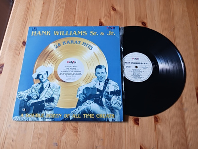 Hank Williams, Hank Williams Jr. – 24 Karat Hits 2lp Countr