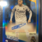 Topps chrome ucc Valverde auto /150 - pikkukuva 1