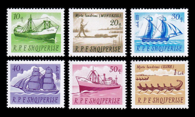 Albania 1004-9 ** Laivoja (1965)