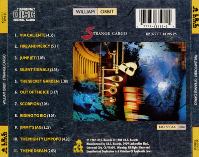 WILLIAM ORBIT - STRANGE CARGO
