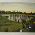 Korkeakoski, Kyrösjoki, viadukti / silta, väripk, p. 1908 - pikkukuva 1