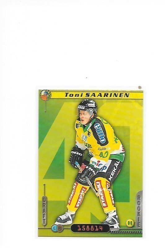2000-01 CardSet #314 Toni Saarinen Pelicans