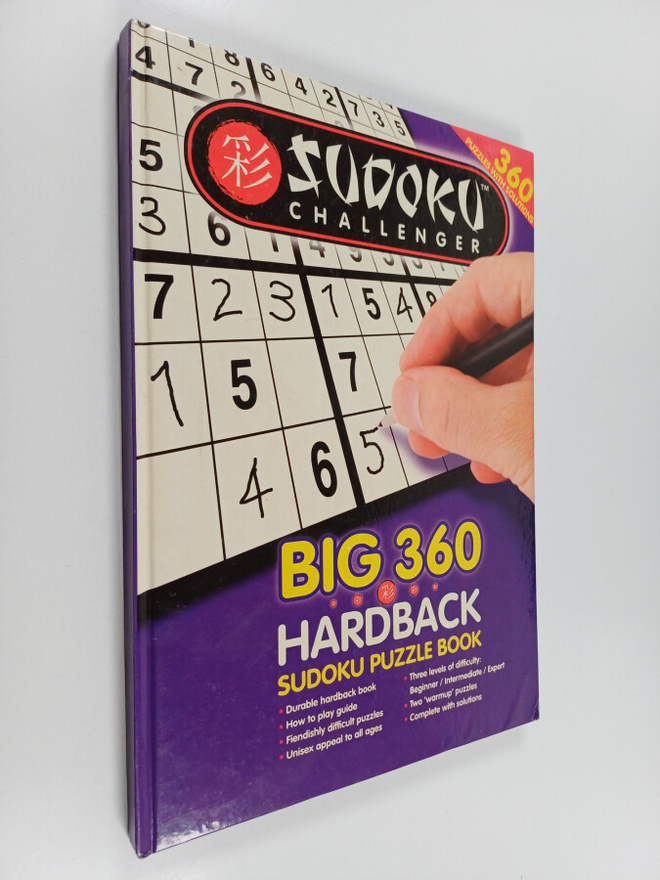 Sudoku challenger - Big 360 hardback  : Sudoku puzzle book