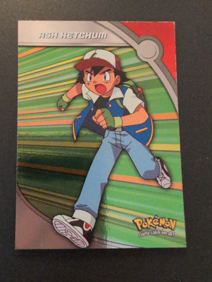 Ash Ketchum HV1 foil Pokemon Topps