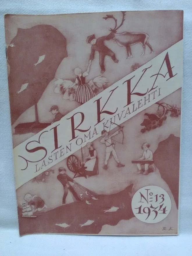 Sirkka N:o 13 1934 lasten oma kuvalehti
