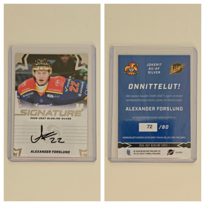 Alexander Forslund Silver Signature Blueline