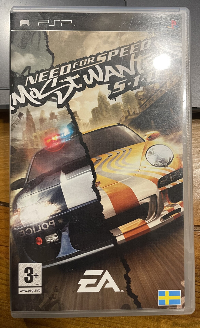 PSP : Need fo Speed Most Wanted 5-1-0