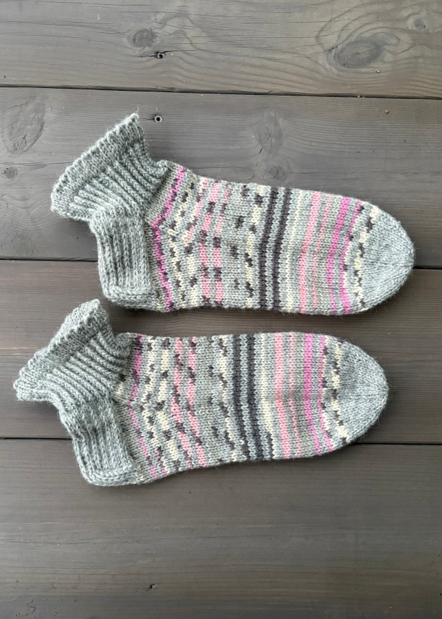 Varrettomat villasukat, koko 40-41, harm-vpun