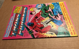 TRANSFORMERS COMIC-MAGAZIN 1990 HYVÄ