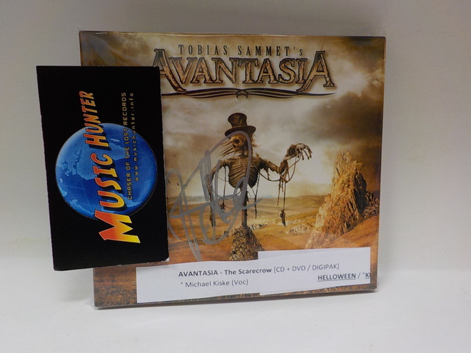 TOBIAS SAMMET'S AVANTASIA-THE SCARECROW CD+DVD+KISKE NIMMARI