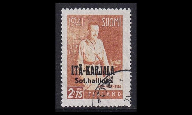 IK_19 o Itä-Karjala Mannerheim 2:75mk (1942)