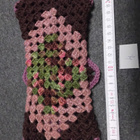 Alina´s Handmade virkattu kosteuspyyhepussin suojus uniikki - pikkukuva 5
