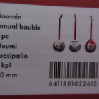 MUUMI VUOSIPALLO 3 KPL - pikkukuva 2