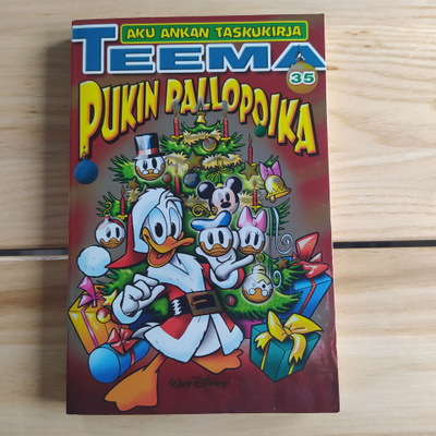 Aku Ankan taskukirja Teemanumero  35 - Pukin pallopoika