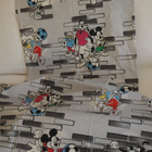 DISNEY - Hessu ja Mikki VERHO, 135 x 228 cm, UUDENVEROINEN - pikkukuva 2