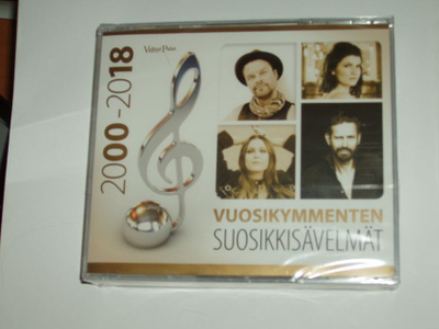 3 X CD Vuosikymmenten Suosikkisävelmät 2000 - 2018 (Uusi)