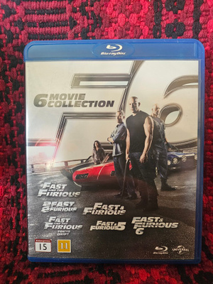 Fast & Furious 6 Movie Collection (6xBlu-ray)