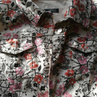 H&M- naisten kukikas farkkutakki pusero koko L ( 44) - pikkukuva 1