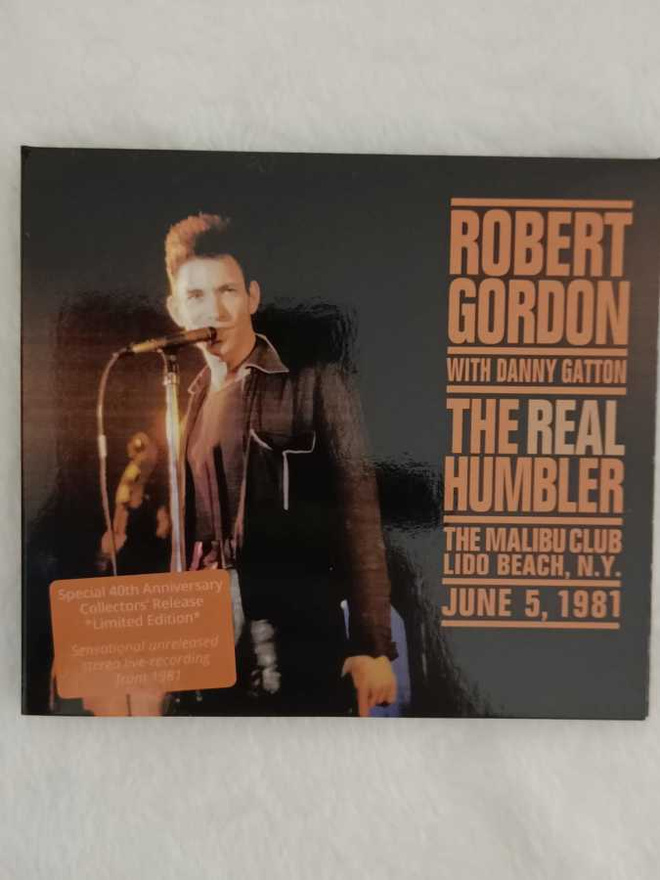 ROBERT GORDON WITH DANNY GATTON - THE REAL HUMBLER CD