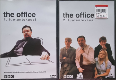 THE OFFICE, KAUDET 1 & 2 DVD