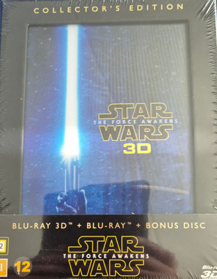 STAR WARS - THE FORCE AWAKENS (BLU-RAY 3D + BLU-RAY -Blu-Ray