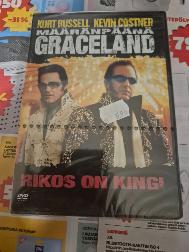 Määränpäänä Graceland dvd
