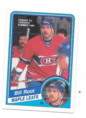 1984-85 OPC #271 Bill Root Toronto Maple Leafs