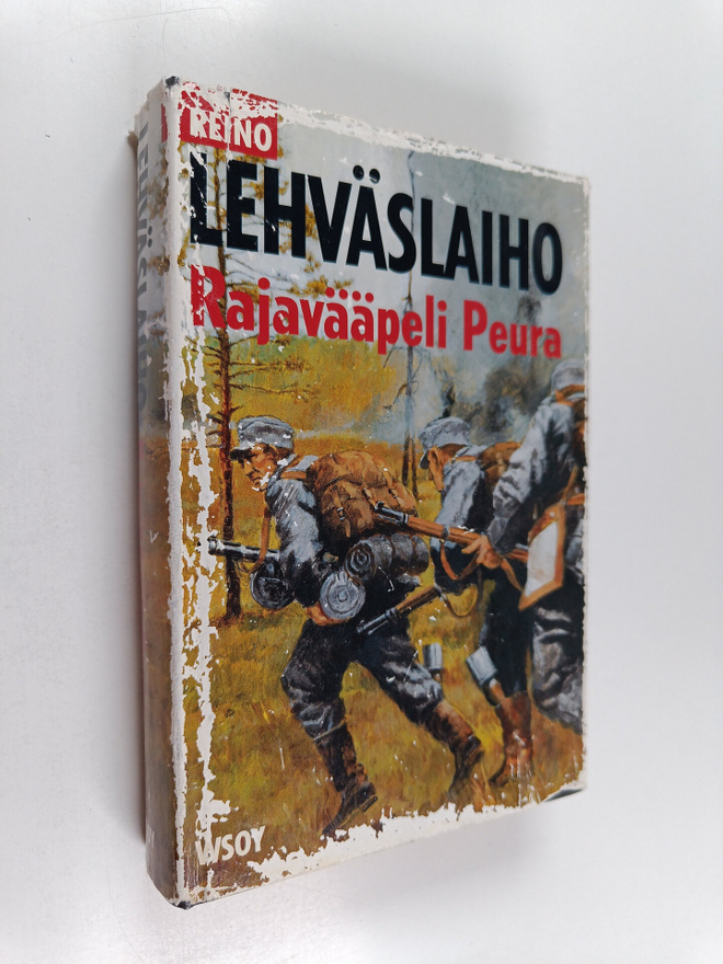 Reino Lehväslaiho : Rajavääpeli Peura (signeerattu, tekij...