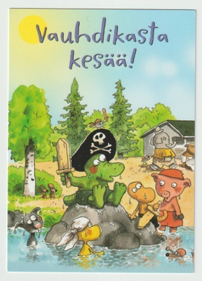 Mauri Kunnas: Vauihdikasta kesää (R)