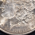 USA 1881-S Morgan dollar - pikkukuva 4