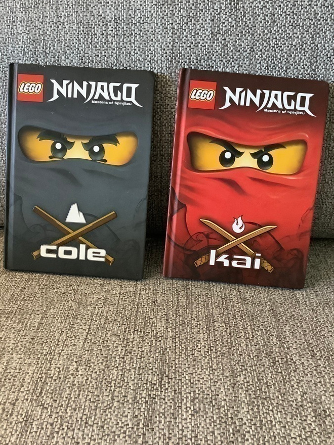 2 X LEGO NINJAGO (masters of spinjitzu)  COLE & KAI