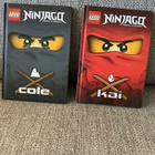 2 X LEGO NINJAGO (masters of spinjitzu)  COLE & KAI - pikkukuva 1