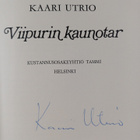 Kaari Utrio : Viipurin kaunotar (signeerattu) - pikkukuva 3