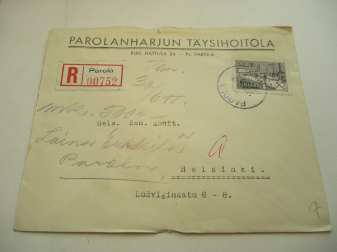 1955 Parola R liikekuori