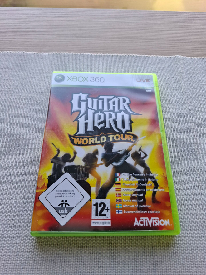Guitar Hero World Tour Xbox 360:lle