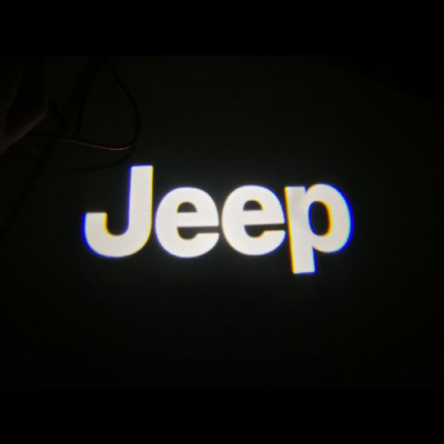 Jeep logolliset ovivalot — heijasta logo maahan 