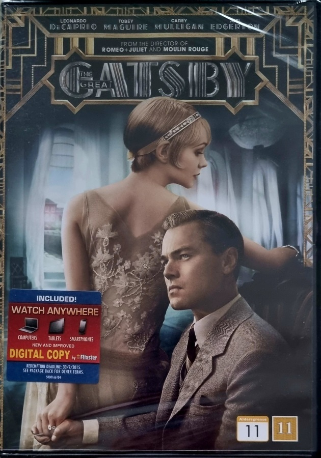 THE GREAT GATSBY DVD