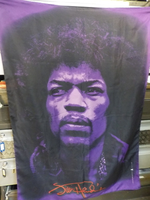 JIMI HENDRIX SEINÄLIPPU VUODELTA 1999