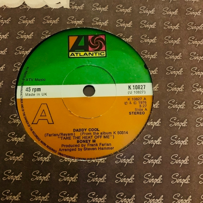 BONEY M.: Daddy Cool * No Woman No Cry *UK 1976