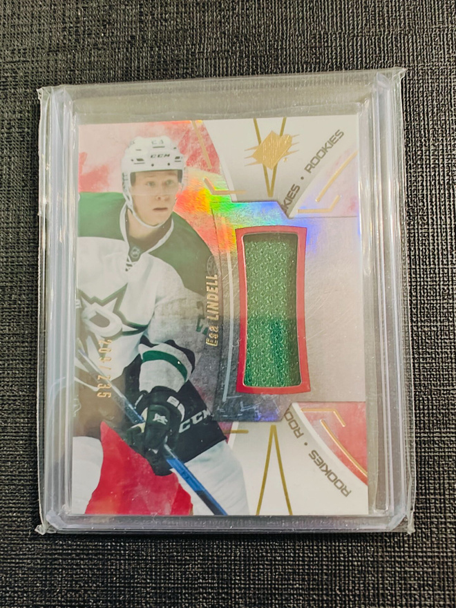 Esa Lindell - 16-17 SPx Rookies Jersey /235