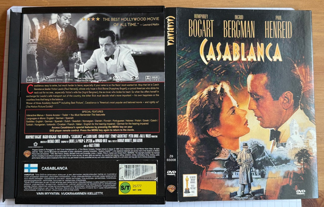 CASABLANCA   Suomi-txt  Humphrey Bogart
