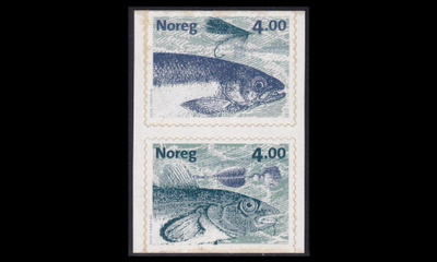 Norja 1301-2p2 ** Kalastus pari (1999)