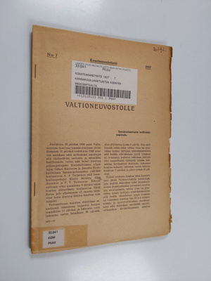 Kansakouluasetusten kodifioimiskomitealta