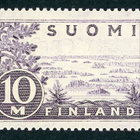 1930 Yleismerkki Saimaa 10 mk vaaleanvioletti * Lape 156 I - pikkukuva 1