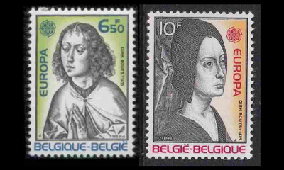 Belgia 1818-9 ** Europa maalauksia (1975)