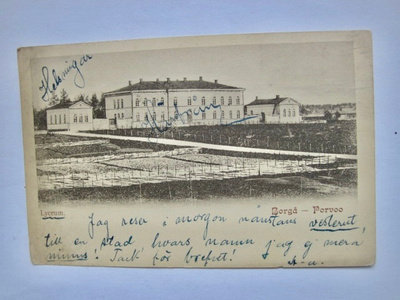 VANHA Postikortti Porvoo ennen 1905